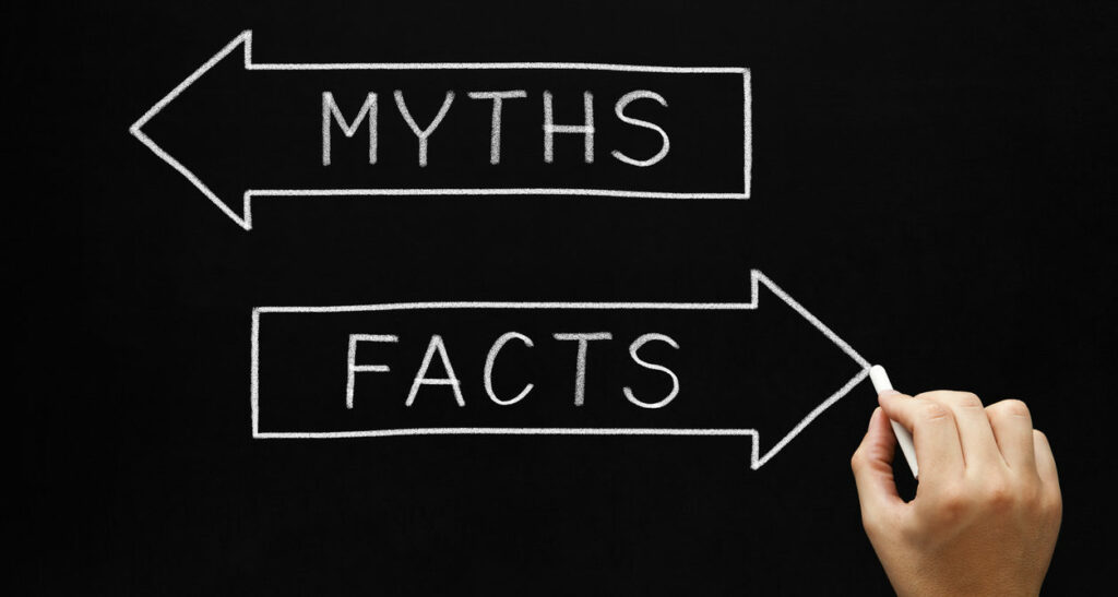 Myths or Facts Concept