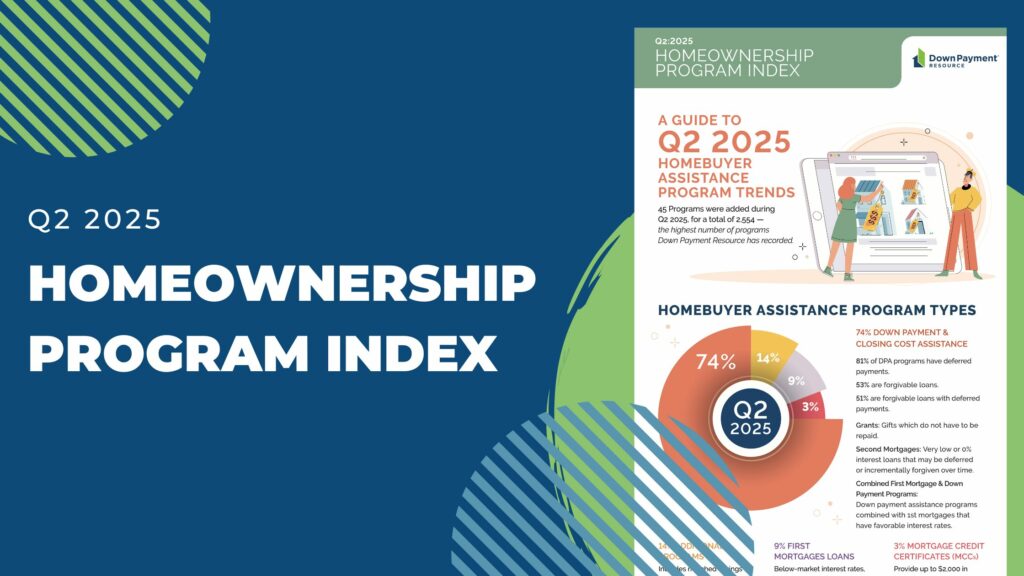 45 New Programs Were Added in Q2 2025, Helping to Make Homeownership ...